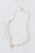 White Bead w/ Moby Pearl Necklace