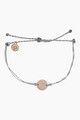 Pave Wave Coin Bracelet
