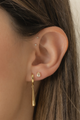 Dangling Drop Earring-Gold