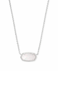 Elisa Necklace White Opal