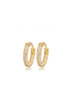 12mm Pave Huggie