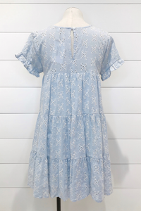 Dreamy Eyelet Babydoll Dress