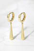 Dangling Drop Earring-Gold