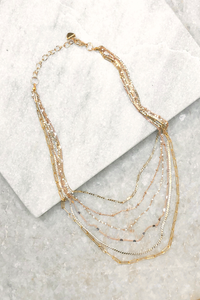 WNXB789 Six Layer Necklace