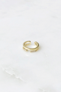 CZ Double Ear Cuff