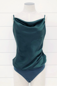 Cowl Neck Cami Bodysuit