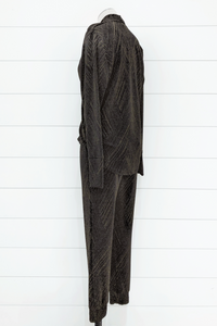 Gold Geo Joggers