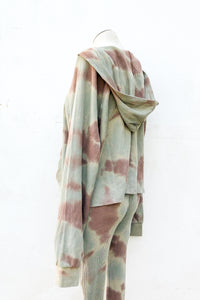 Wilderness Tie Dye Thermal Hoodie