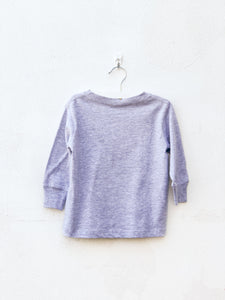 SH Rudolph Reindeer Grey Long Sleeve Shirt