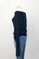 Slouchy Waffle Knit Top
