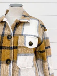 Oversized Button Down Jacket
