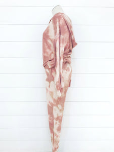 Vintage Rust Tie Dye Joggers