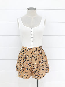 Leopard Tracks Shorts