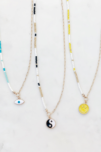 Beaded Icon Necklace