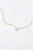 CZ Dot Necklace
