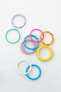 Rainbow Band Ring Set