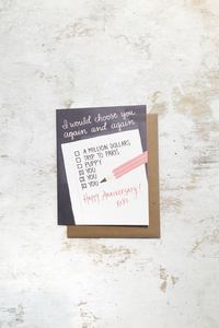 Anniversary Note - House of Lucky