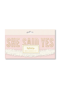 SH Bride To Be Mini Banner