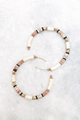 Beaded Hoops