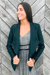 Gabrielle Vegan Leather Jacket