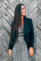 Gabrielle Vegan Leather Jacket