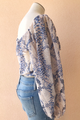 Blushing Beauty Crop Blouse