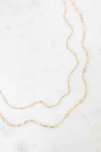 Chain Paperclip Necklace