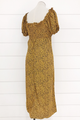 Cheetah Puff Sleeve Dress