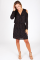 V Neck Cold Shoulder Dress - House of Lucky