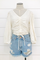 Kaia Gathered Top