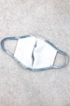 Blue Cloud Tie Dye Mask