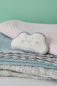 Cloud Crochet Rattle - House of Lucky