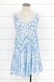Cool Blue Mini Dress