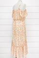 Creamsicle Cold Shoulder Dress