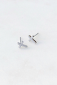 CZ Cross Studs