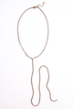 Crystal Long Lariat Necklace