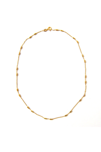 Daphne Gold Chain Necklace 16"