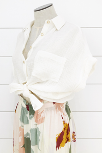 Etta Button Up Top