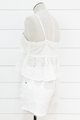 Eyelet Ruffle Top