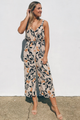 Fall Petals Crop Jumpsuit