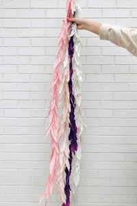 Zsa Zsa Feather Plume Garland