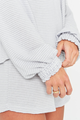 Kenni Smocked Cozy Hoodie