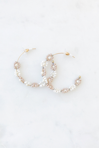 Flower Power Hoops