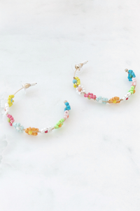 Flower Power Hoops