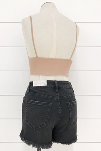 Seamless Ribbed Triangle Brami