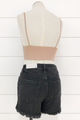 Seamless Ribbed Triangle Brami