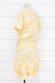 Frills Tie Waist Dress