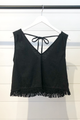 Eclipse Fringe Hem Top