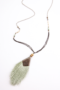 Fringe Tassel Necklace