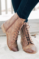 Girl Power Lace Up Booties